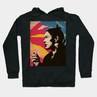 Vintage Poster - Billie Holiday Style Hoodie